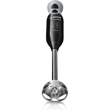 Bosch ErgoMixx MSM67170 Hand Blender with Turbo Function - Powerful & Stylish Black Design - Perfect for Smoothies & Soups